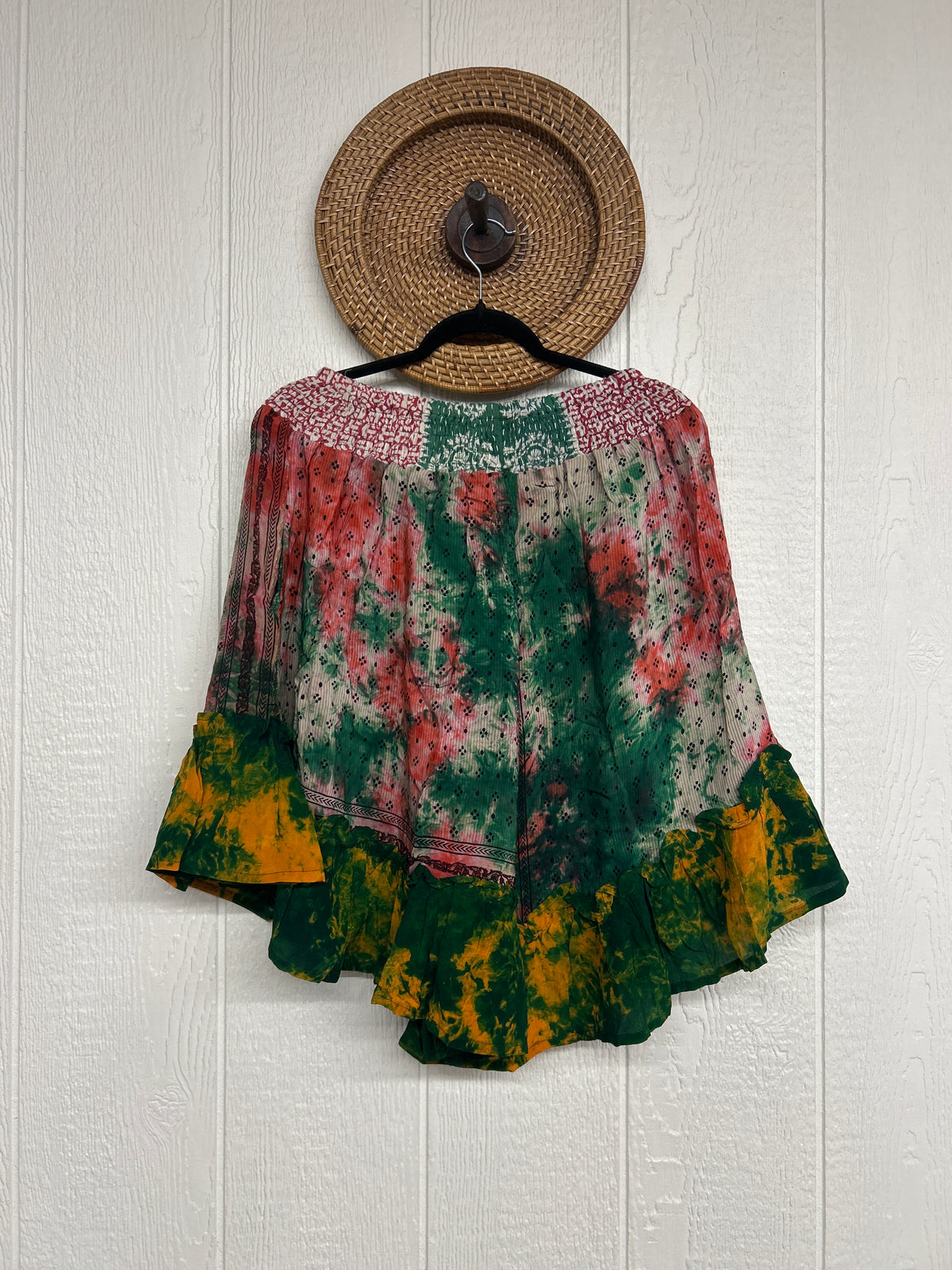 Crepe Sari Lover Cropped Culottes 0726 178