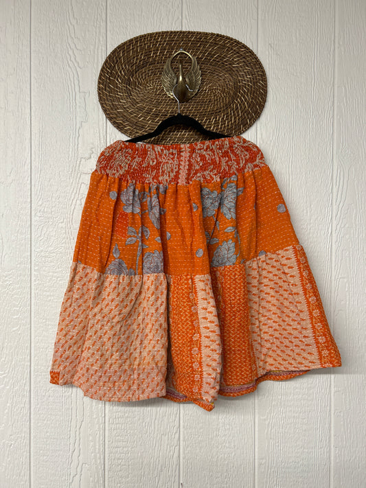 Pareo Kantha Meadow Skirt 0826 005