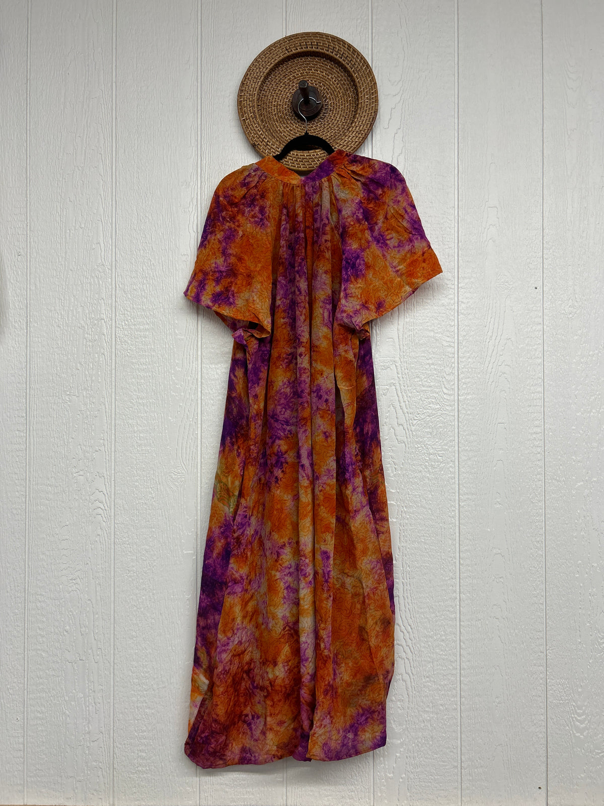 Crepe Sari Summer Woodstock Duster 0626 042