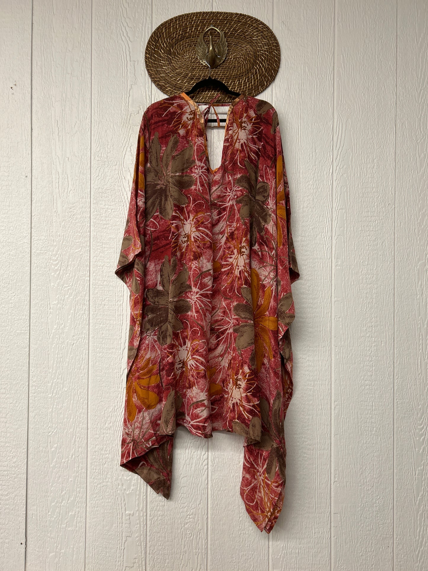 RETAIL Crepe Sari Orchid Kimono 0626 045