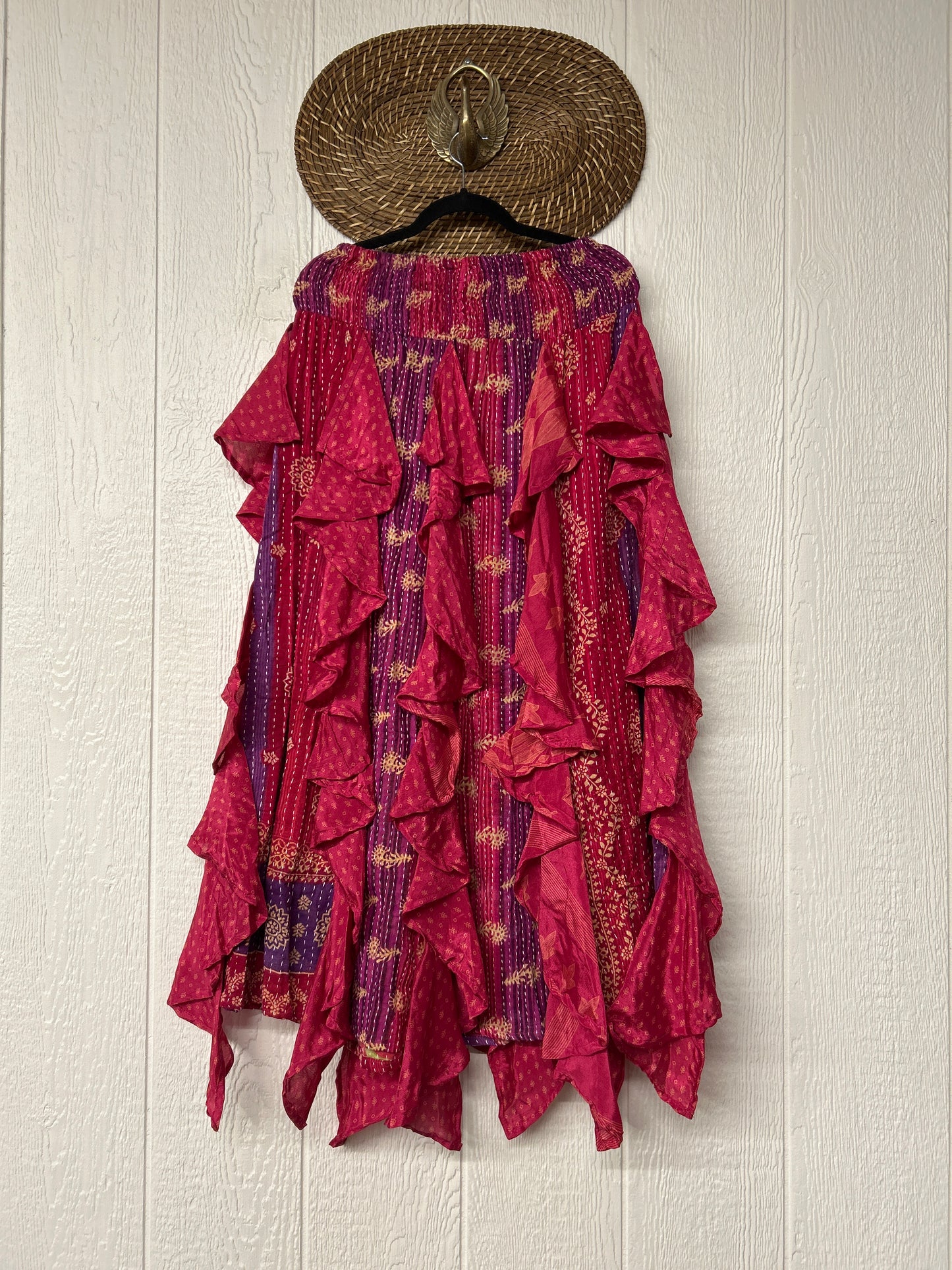 Pareo Kantha Willow Maxi Skirt 0826 277