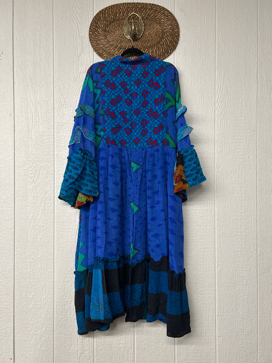 Crepe Sari Rhiannon Duster Dress 0226 037