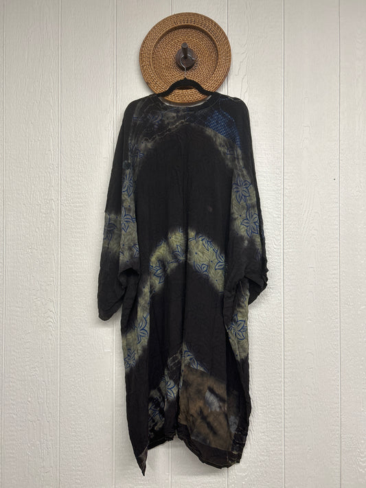 Crepe Sari Gaia Duster Dress 0826 143