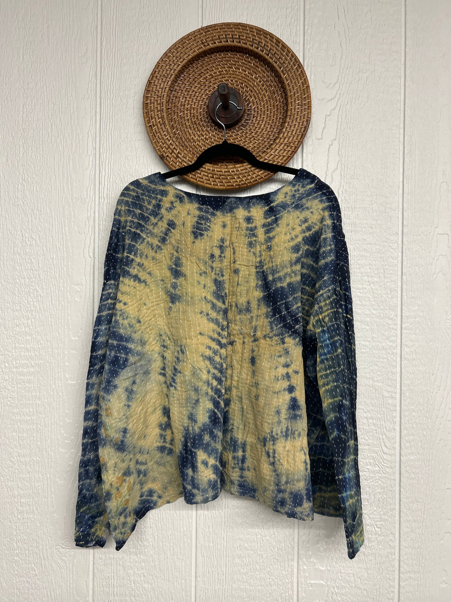 Pareo Kantha Wanderer Pocket Crop Top 0526 003