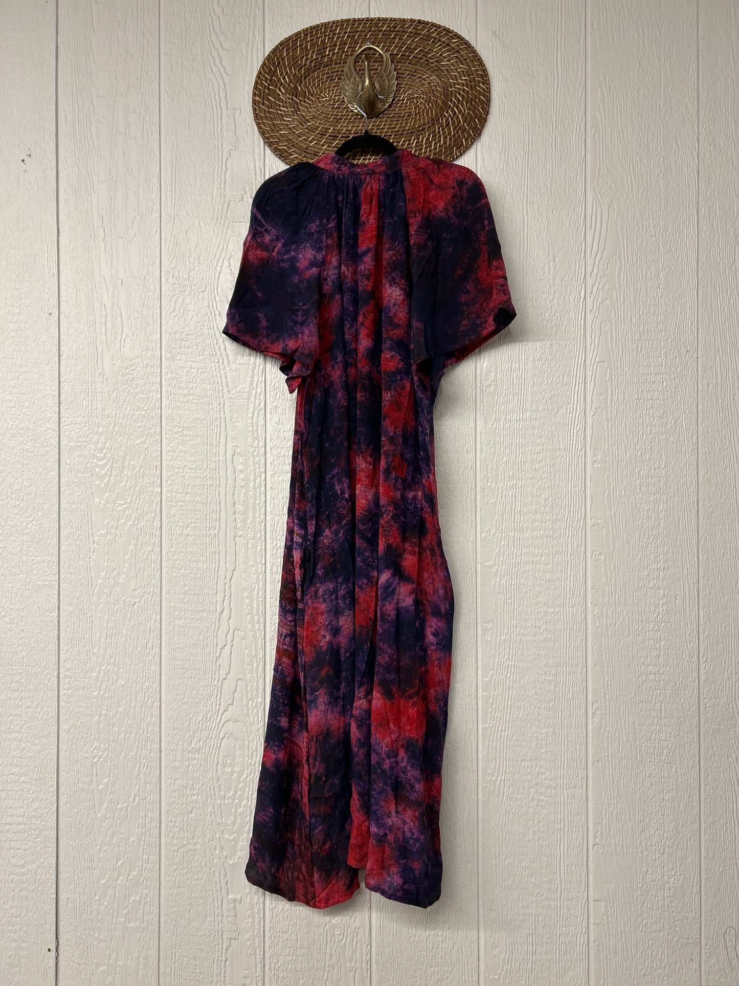 Crepe Sari Summer Woodstock Duster 0626 249