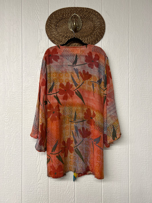 Crepe Sari Shortie Spellbound Kimono 0426 134