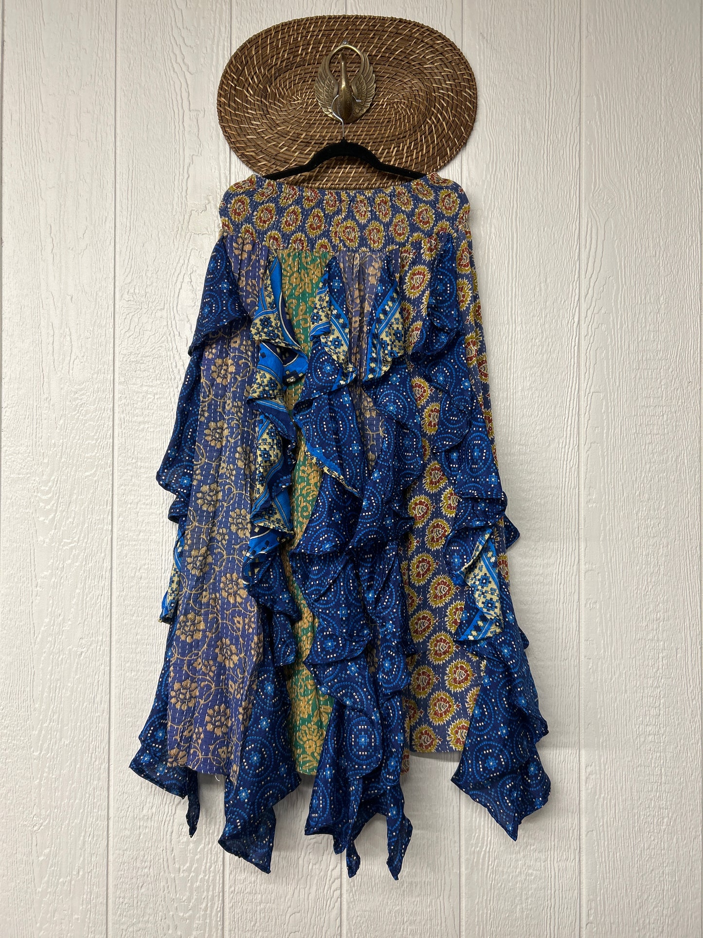 Pareo Kantha Willow Maxi Skirt 0826 106