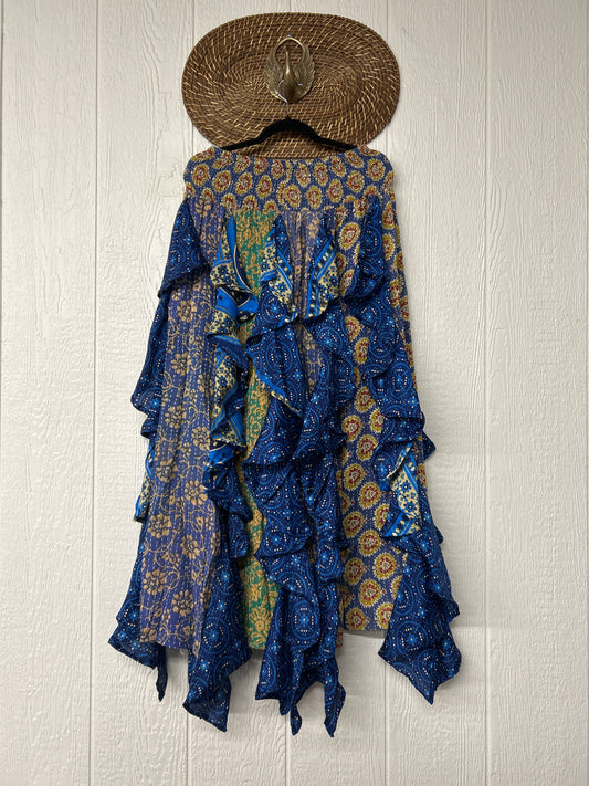 Pareo Kantha Willow Maxi Skirt 0826 106