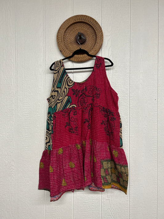 Kantha Meadow Mini Dress 0625 119