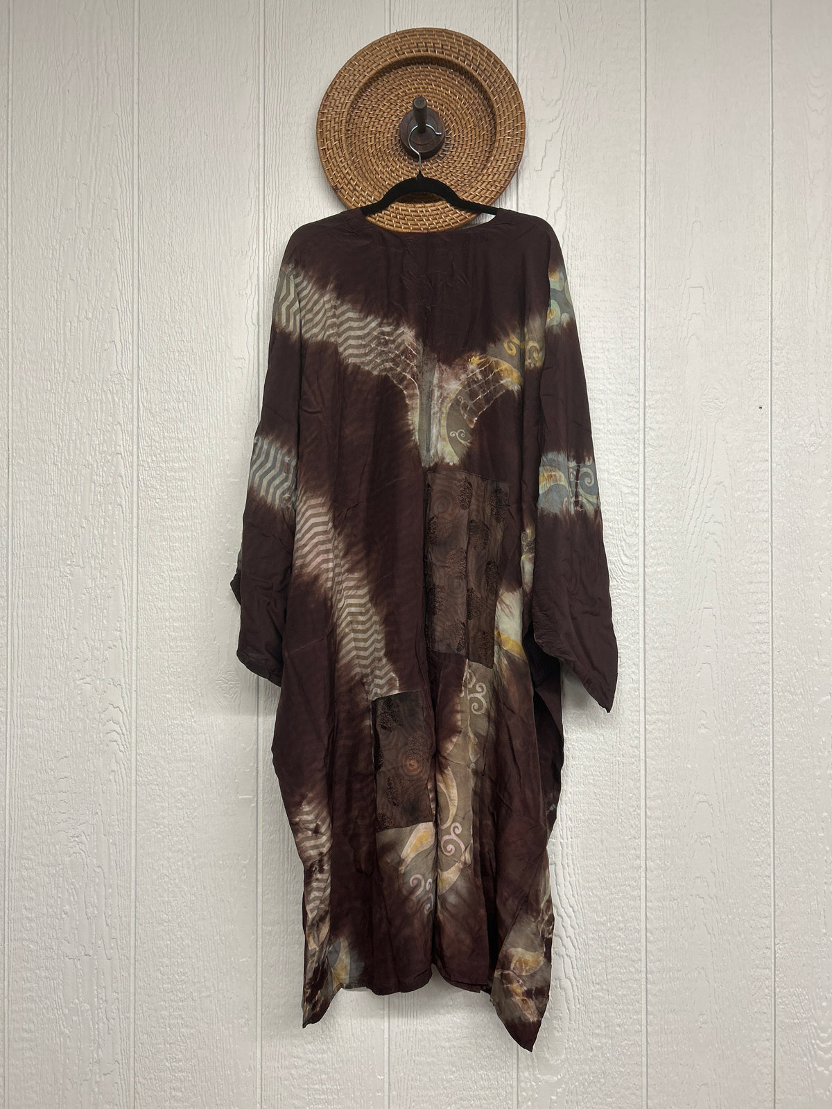 Crepe Sari Gaia Duster Dress 0826 141