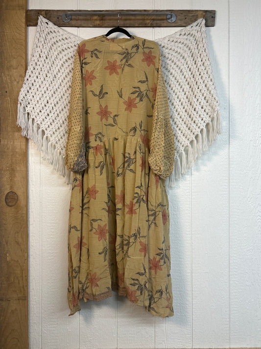 Crepe Sari Evermore Kimono 0326 178