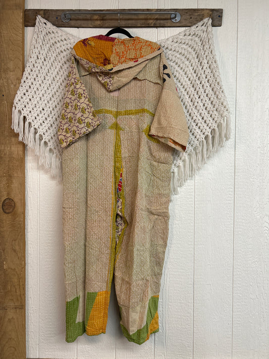 Kantha Zen Hoodie Jumpsuit 0925 248