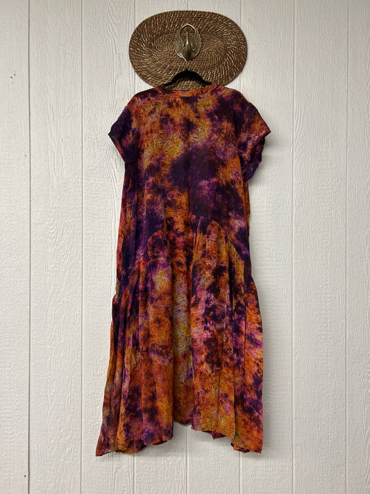 Crepe Sari Summer Evermore Kimono 0726 026
