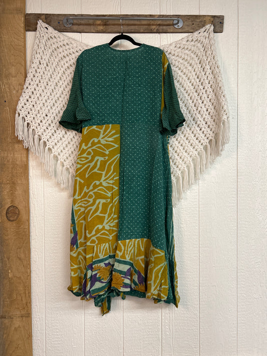 Summer Flourish Wrap Dress 0725 048