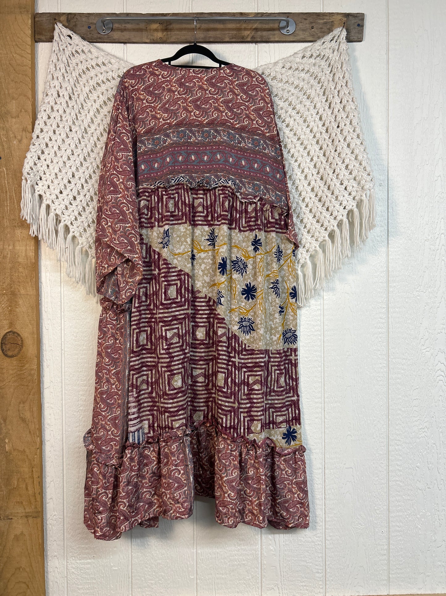 Rasgulla Sari Rhiannon Kimono 0826 102