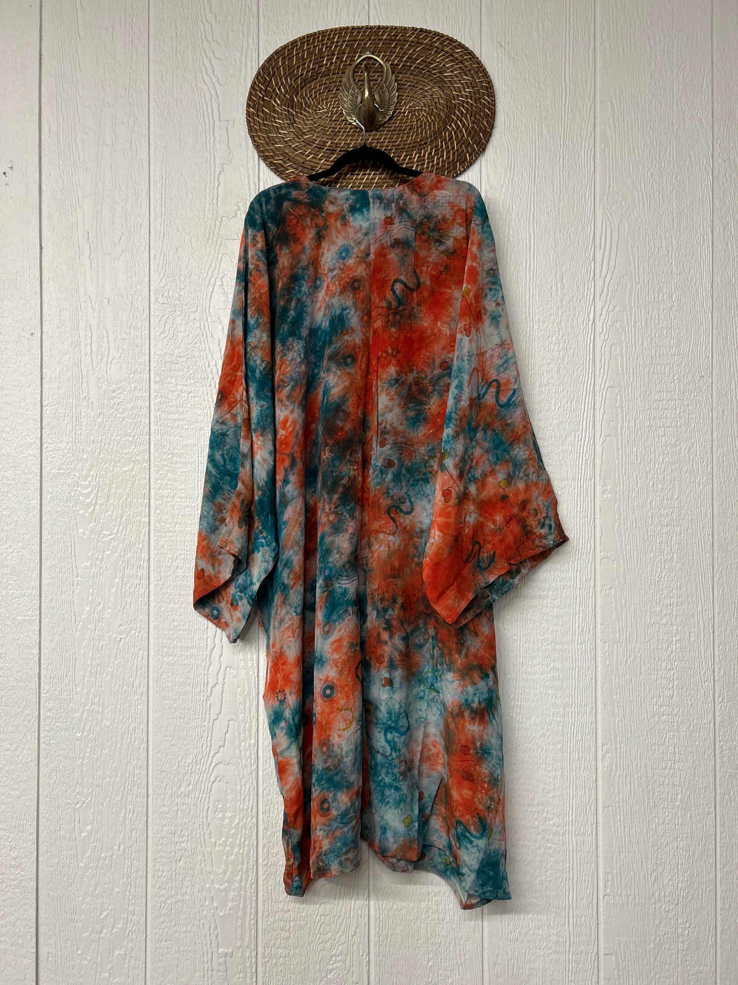 Crepe Sari Gaia Duster Dress 0426 204