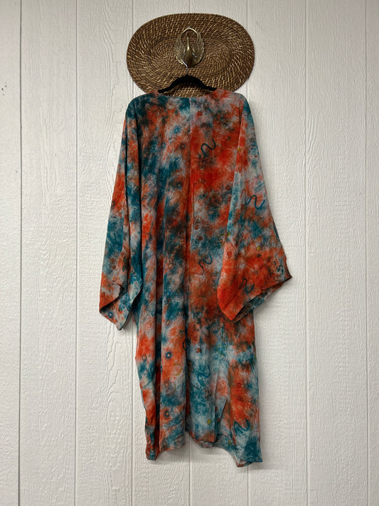 Crepe Sari Gaia Duster Dress 0426 204