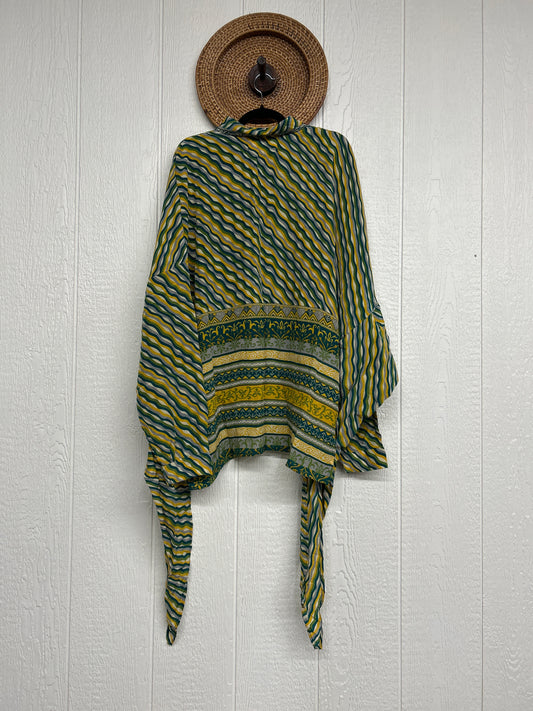 Crepe Sari Nirvana Button Down 1125 276