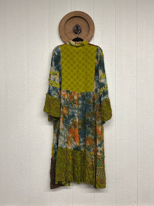 Crepe Sari Rhiannon Duster Dress 0226 203