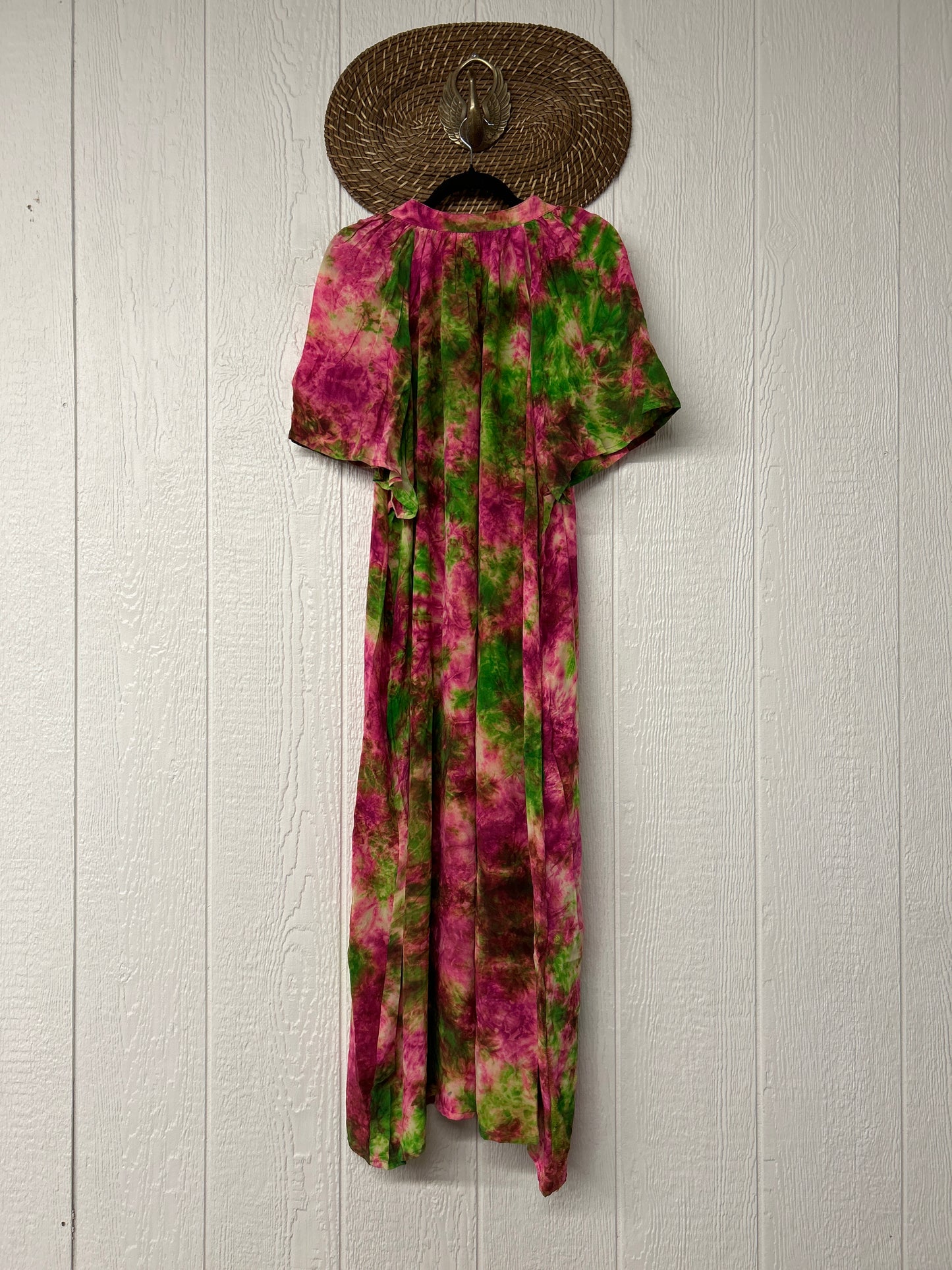 Crepe Sari Summer Woodstock Duster 0626 160