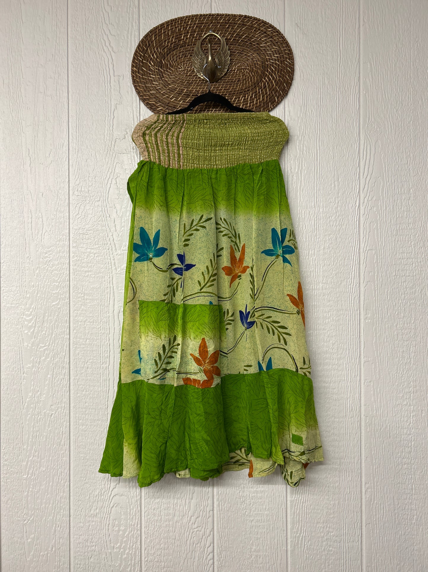 Crepe Sari Inner Peace Wrap Skirt 0626 174