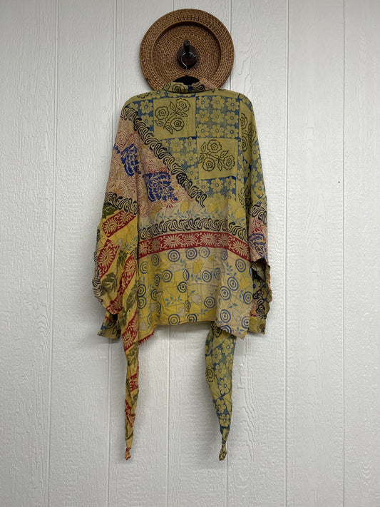 Crepe Sari Nirvana Button Down 1125 228