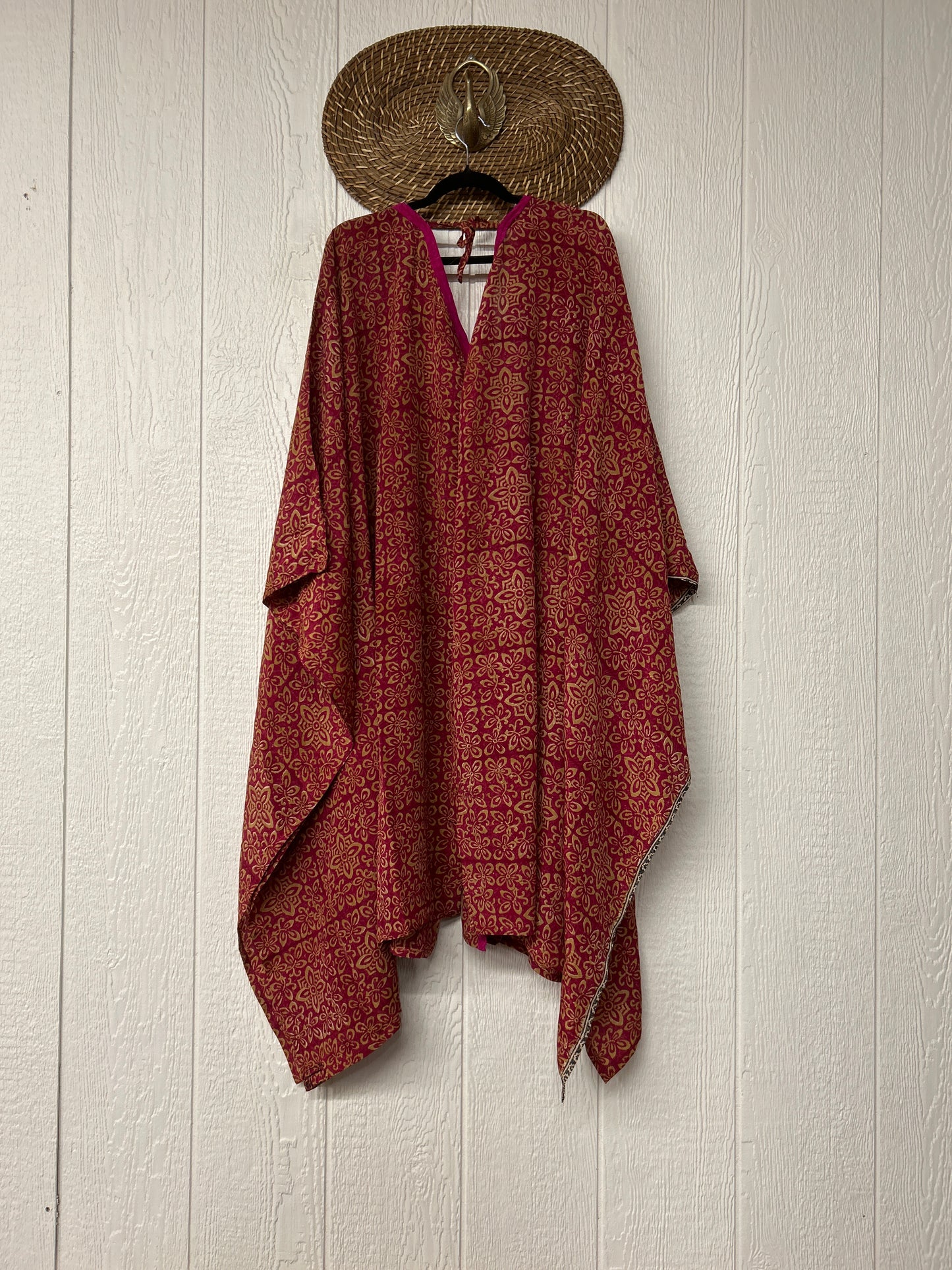 Crepe Sari Orchid Kimono 0626 091