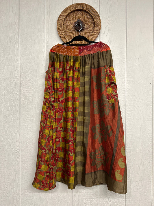 Rasgulla Sari Butterfly Cargo Skirt 0126 014