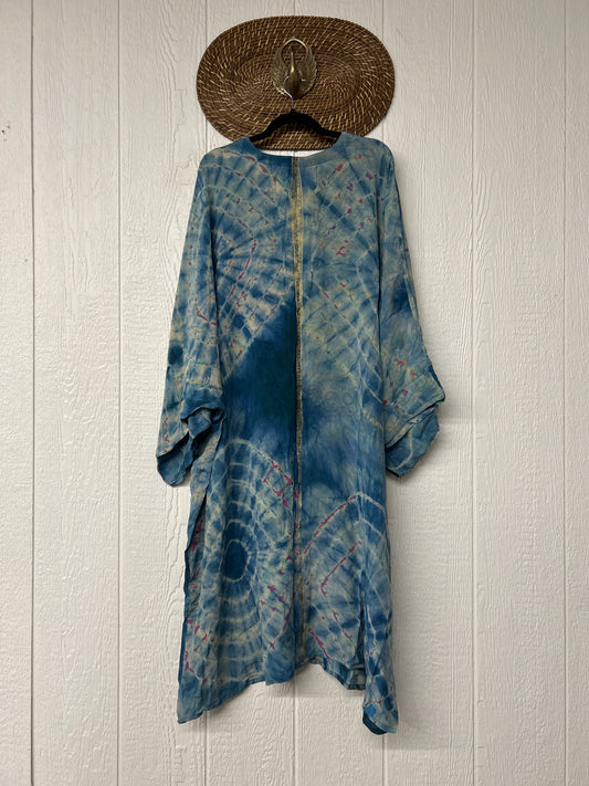 Crepe Sari Gaia Duster Dress 0826 054
