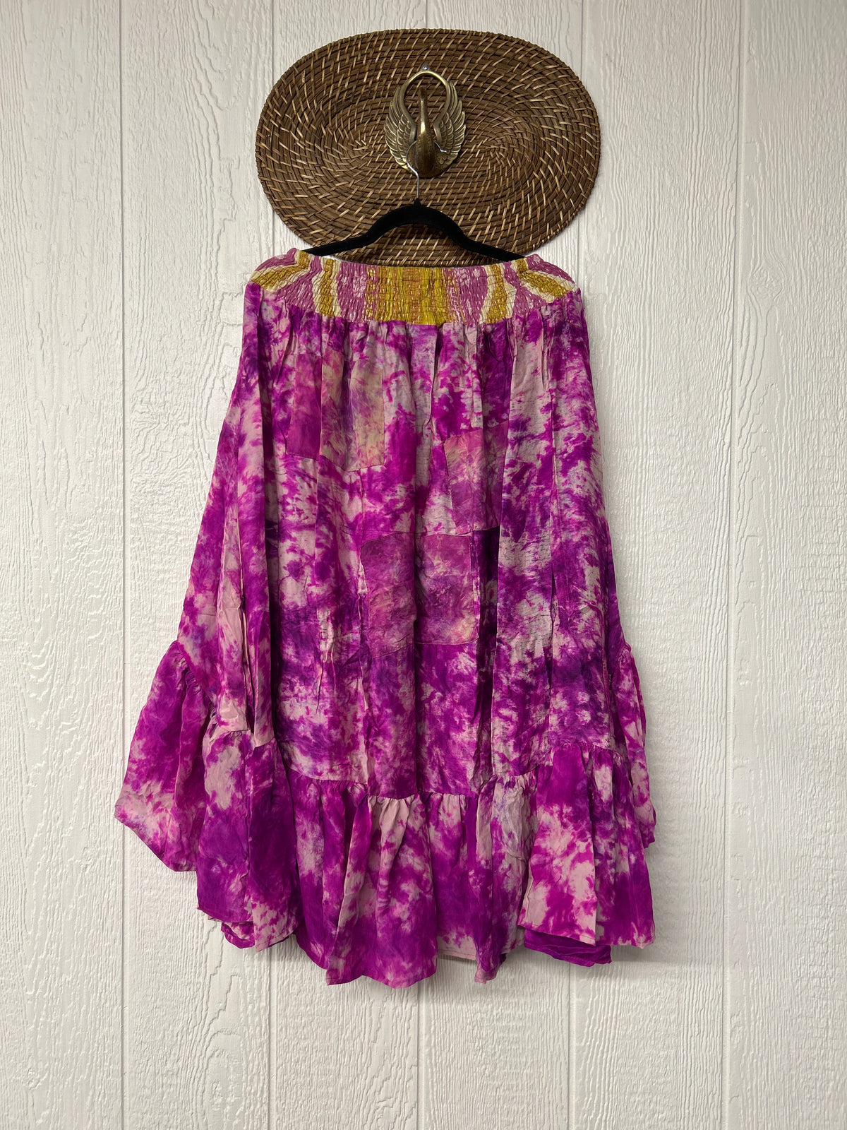 Crepe Sari Dahlia Skirt 1026 110