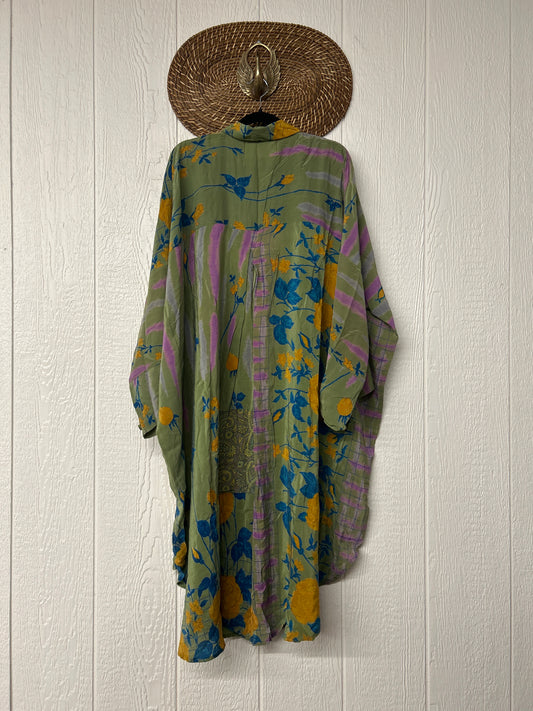 Crepe Sari Free To Be Longsleeve Maxi 0326 228