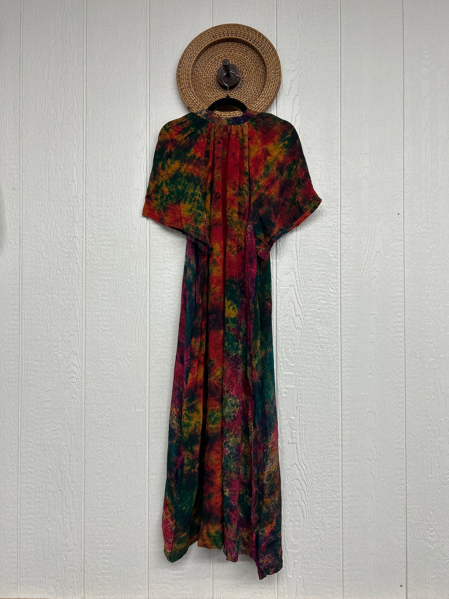 Crepe Sari Summer Woodstock Duster 0626 008