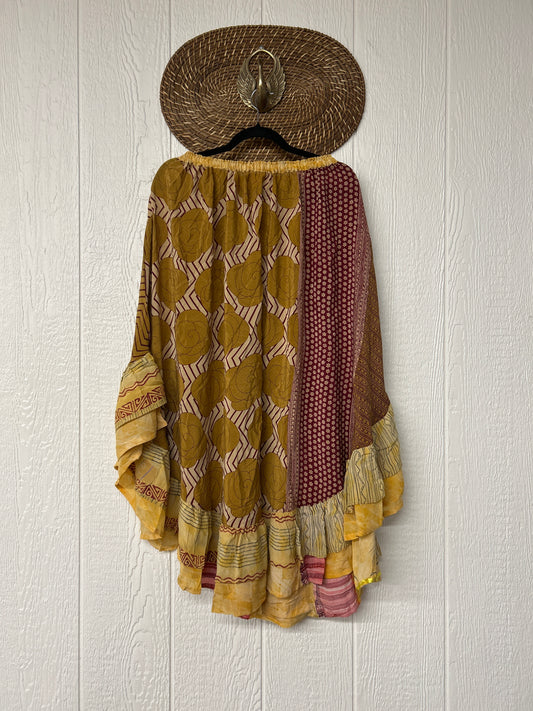 Crepe Wild Rose Skirt 1025 134