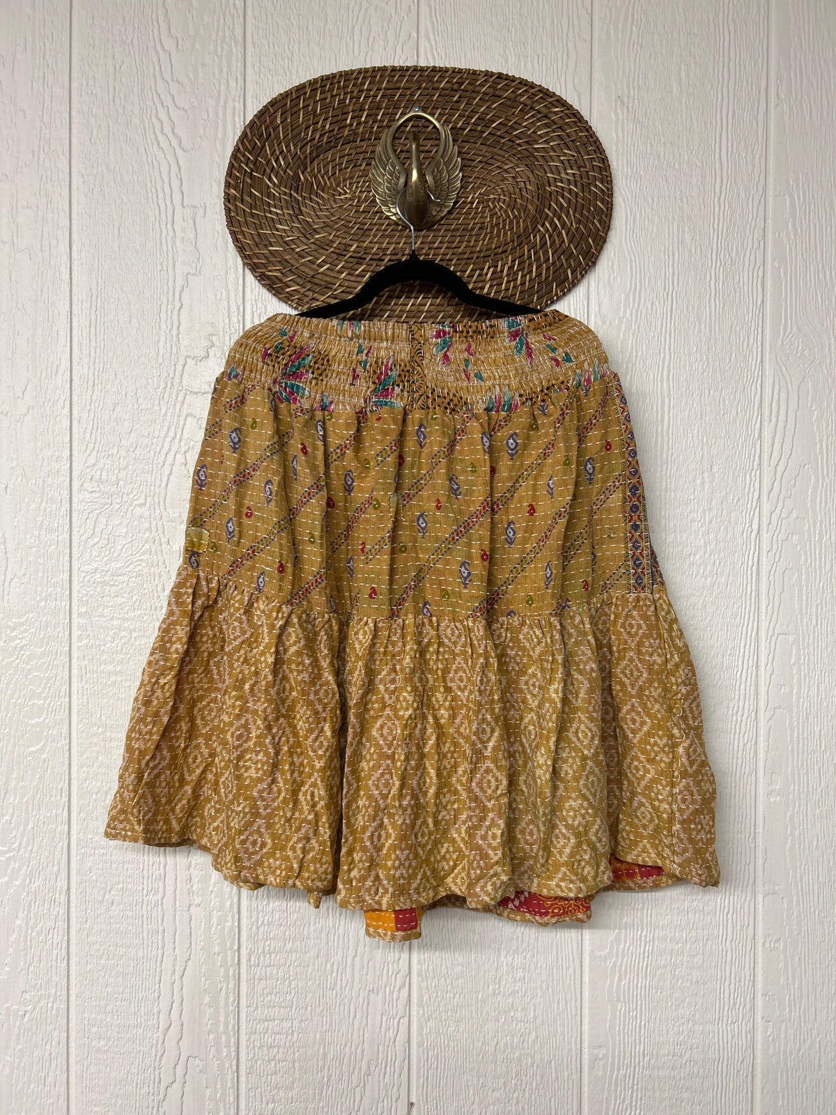 Pareo Kantha Meadow Skirt 0826 002