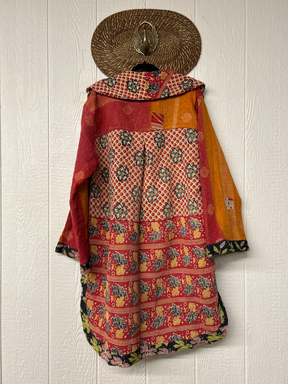 Fine Kantha Drifter Coat 1026 192