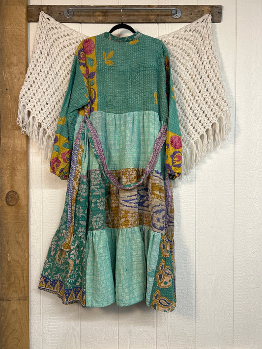 Pareo Kantha Luminous Maxi Dress 0126 234