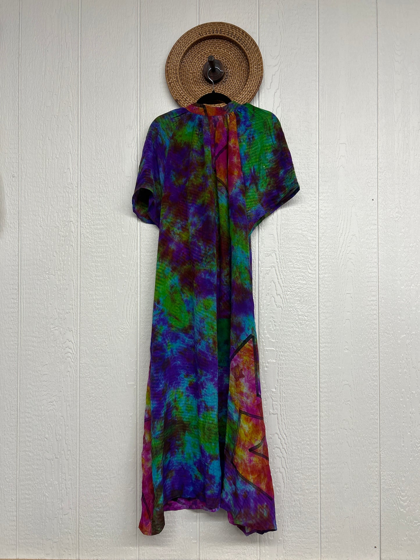 RETAIL Crepe Sari Summer Woodstock Duster 0626 053