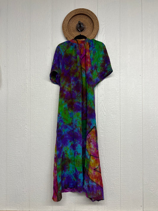RETAIL Crepe Sari Summer Woodstock Duster 0626 053