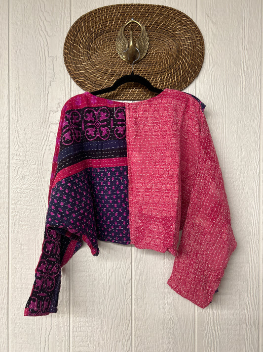RETAIL Pareo Kantha In Bloom Cropped Pullover 0326 143