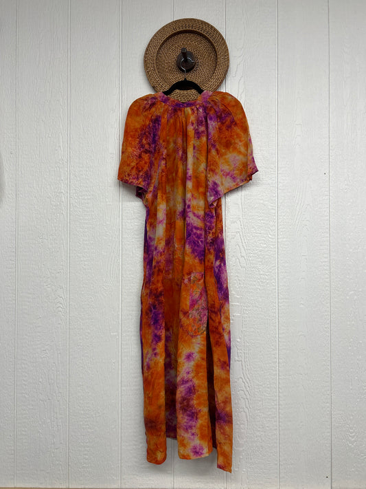 Crepe Sari Summer Woodstock Duster 0626 108