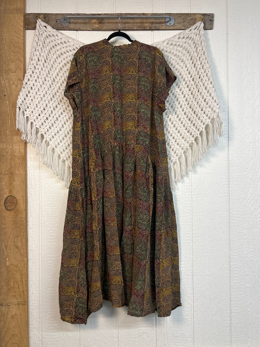 Crepe Sari Summer Evermore Kimono 0726 172