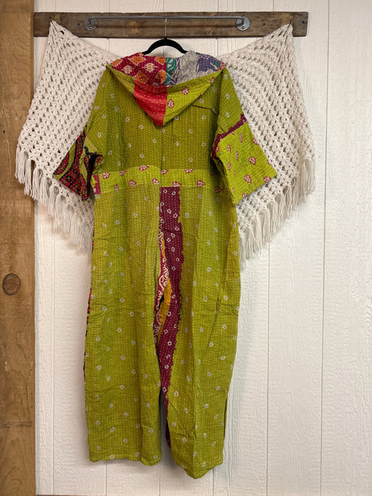 Kantha Zen Hoodie Jumpsuit 0925 203