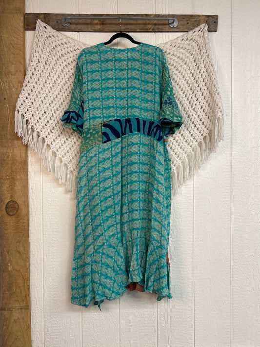 Summer Flourish Wrap Dress 0725 065