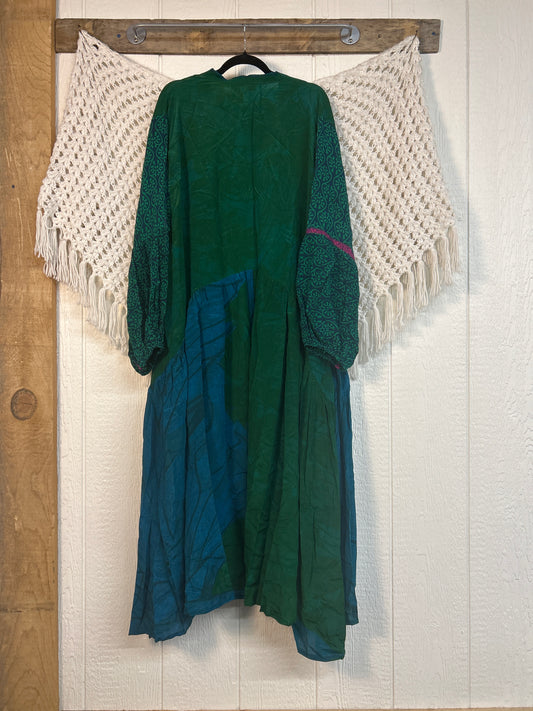 Crepe Sari Evermore Kimono 0326 050