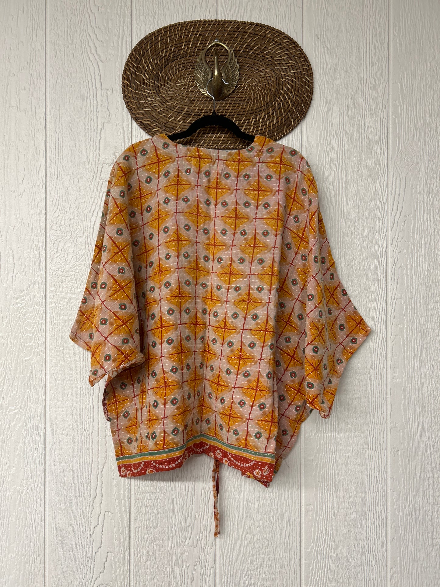 Pareo Kantha Hi-Lo Butterfly Top 0626 015