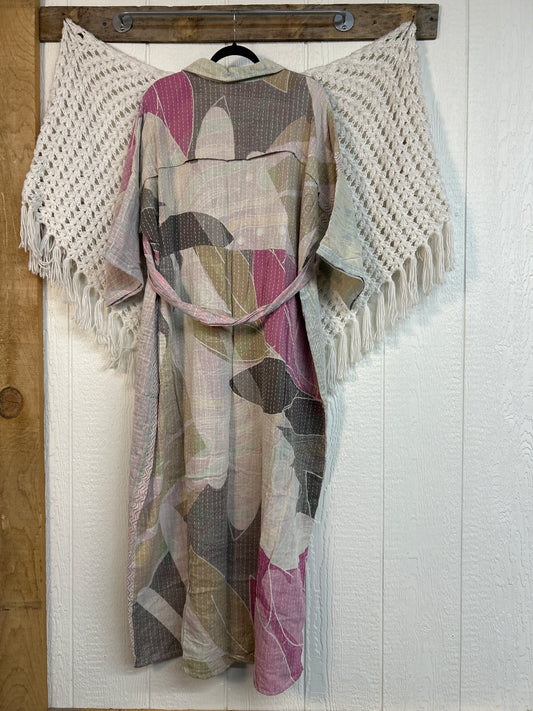 Pareo Kantha Gravity Duster Dress 0226 206