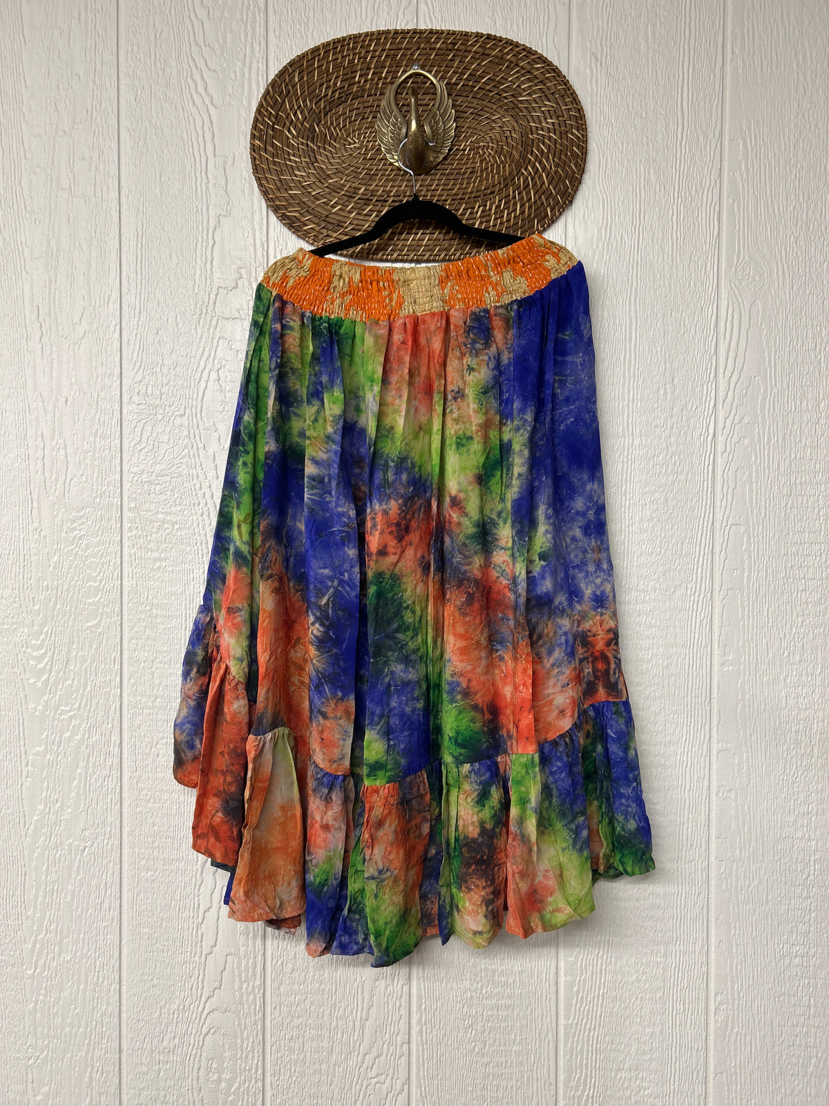 Crepe Sari Dahlia Skirt 1026 128