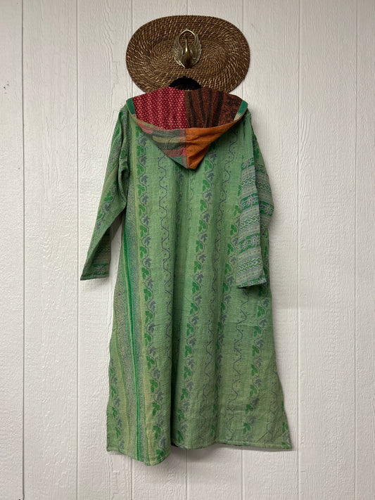 Fine Kantha Rising Sun Coat 1125 214