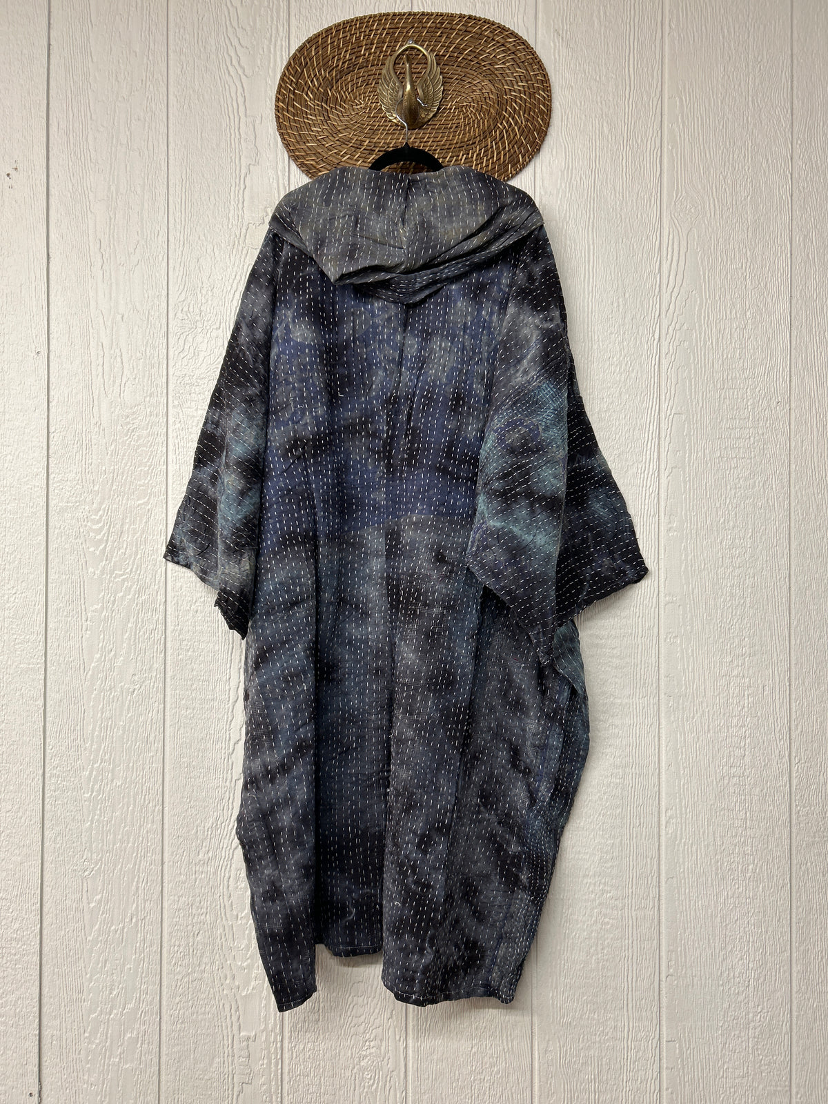 Pareo Kantha Gaia Hooded Maxi 1026 121