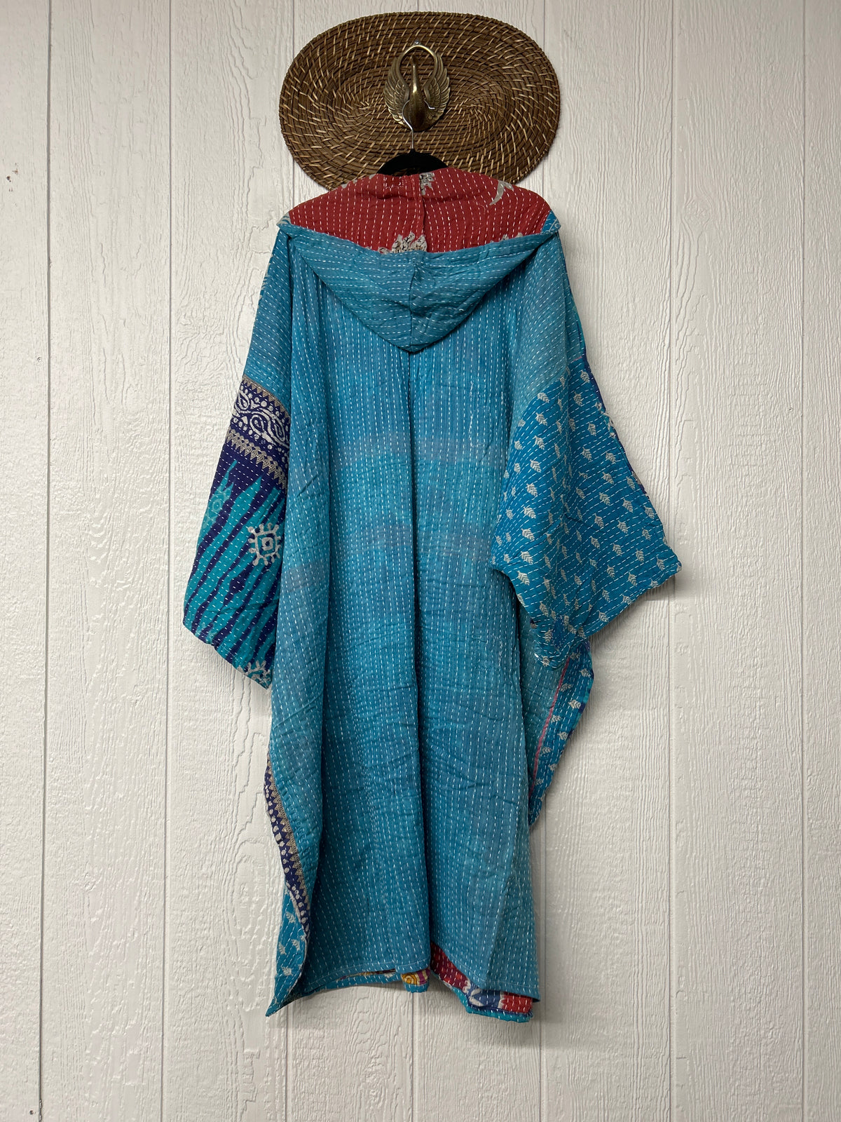 Pareo Kantha Gaia Hooded Maxi 1026 075